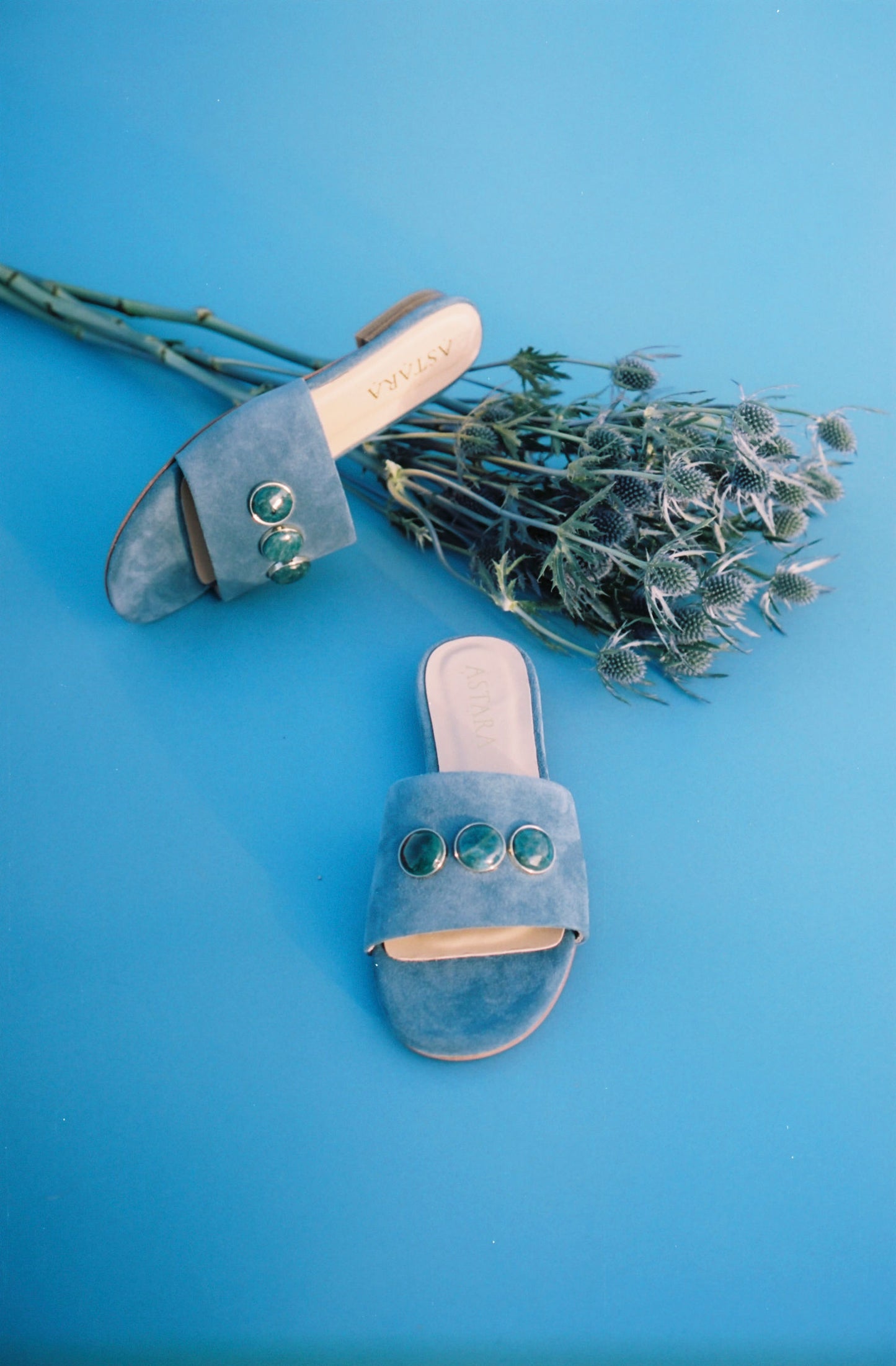 SAHARA Blue Apatite Sandal