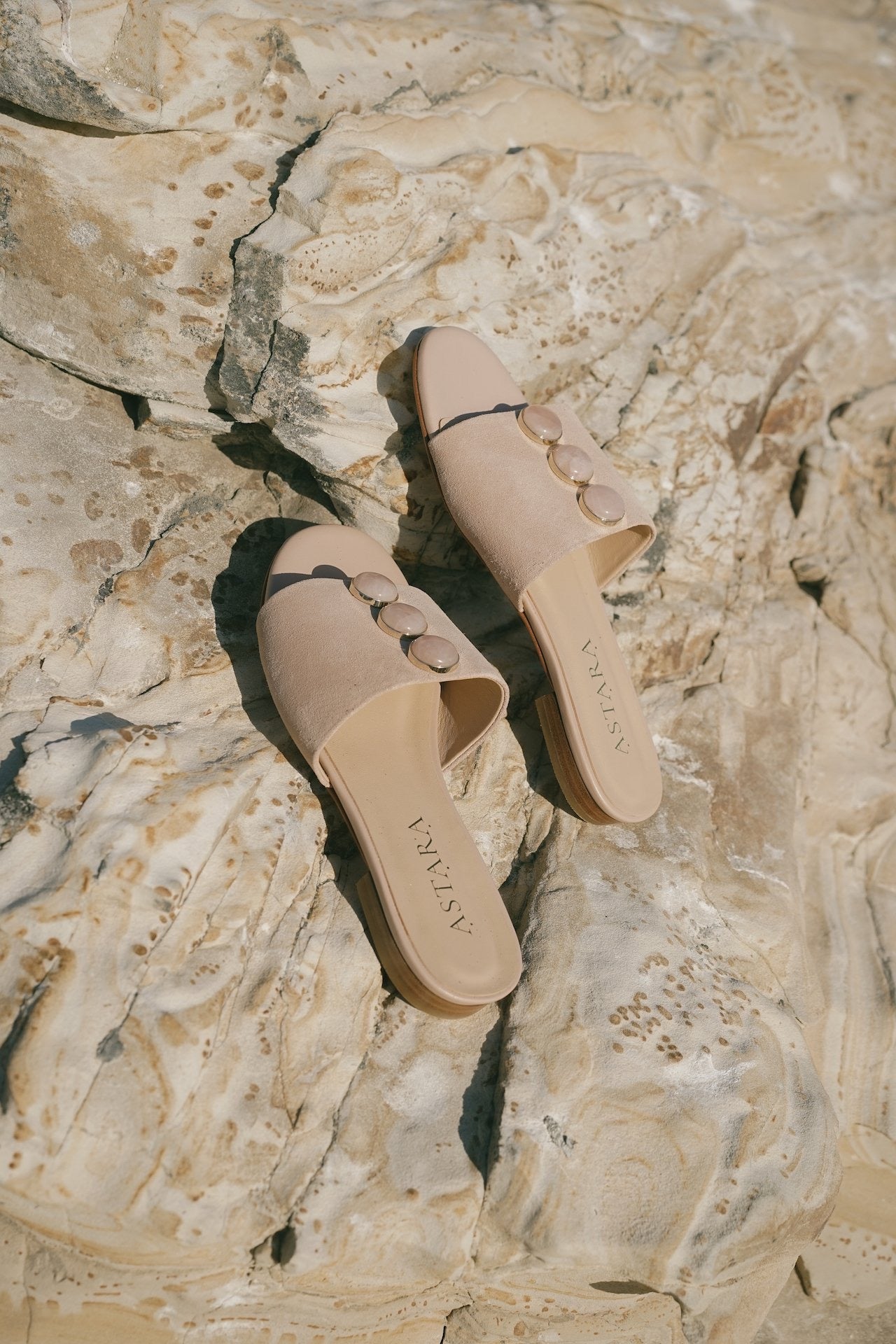 SAHARA Rose Quartz Sandal