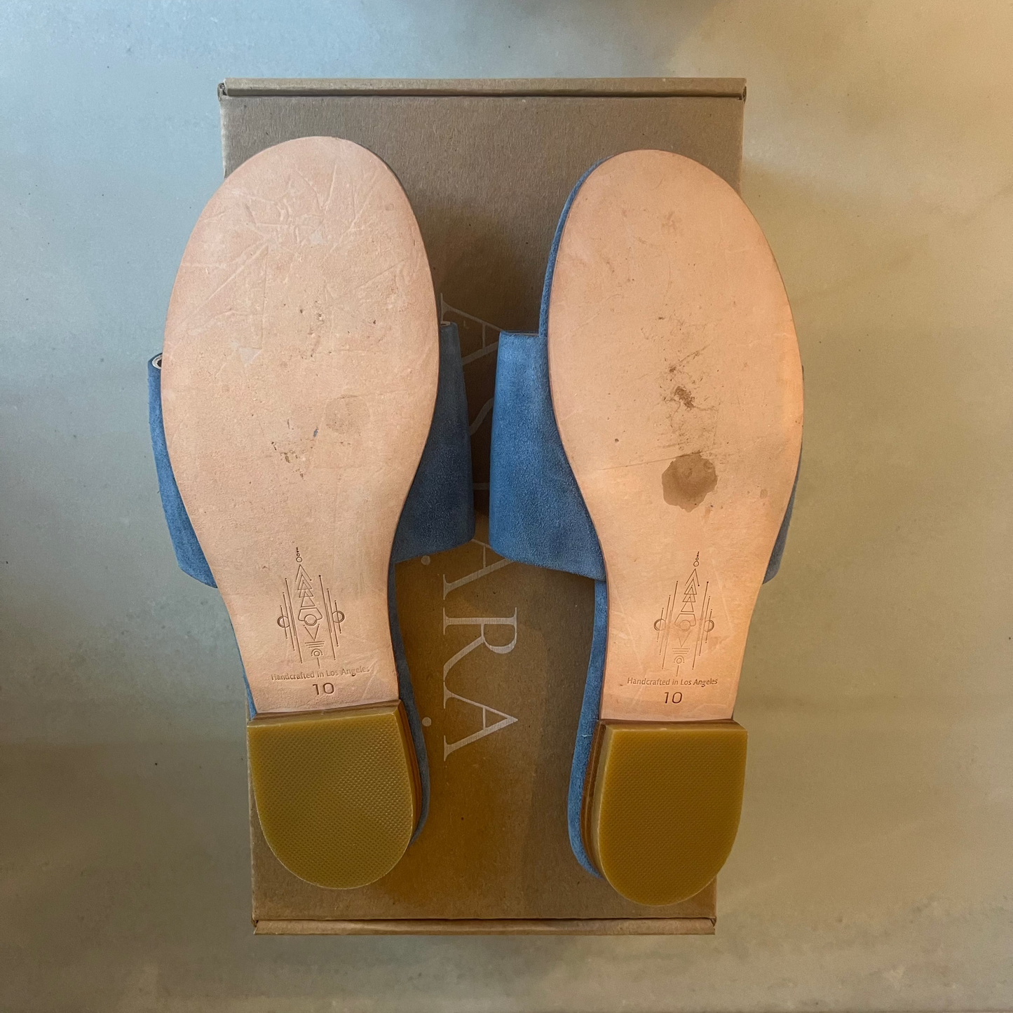 SAMPLE SALE/ SAHARA Blue Apatite Sz 10